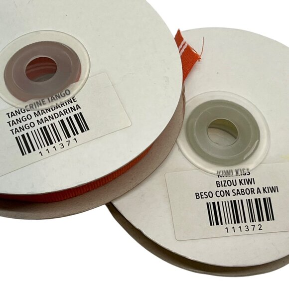 Stampin Up! Grosgrain Striped Ribbon Bundle 5/8" Width In Color Retired - Picture 4 of 4